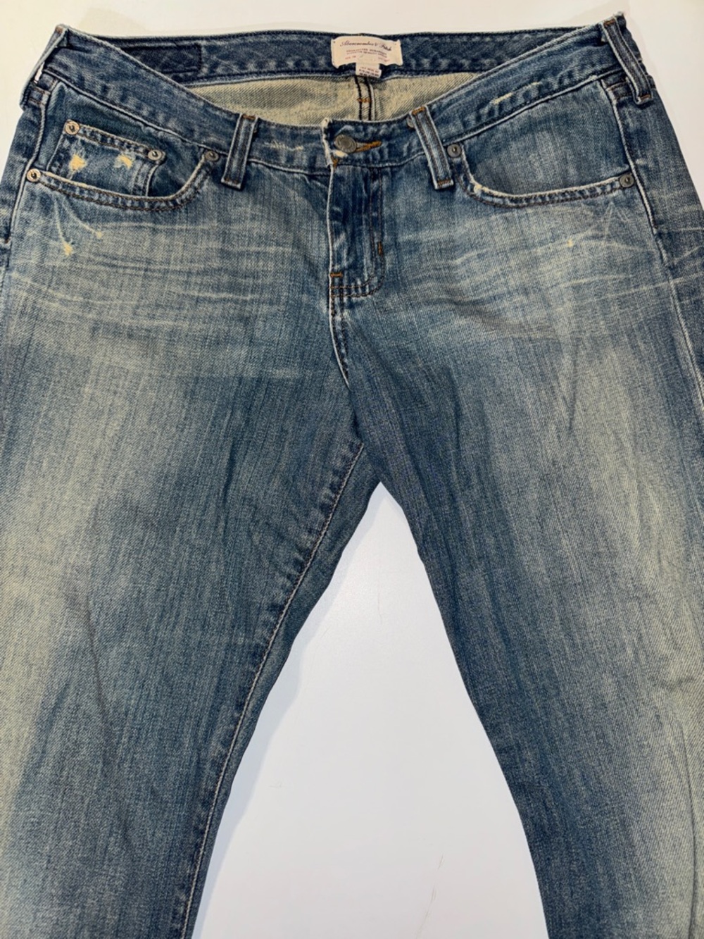 Vintage Women’s Low Rise Flared Abercrombie and Fitch Jeans size 8 - Picture 3 of 9